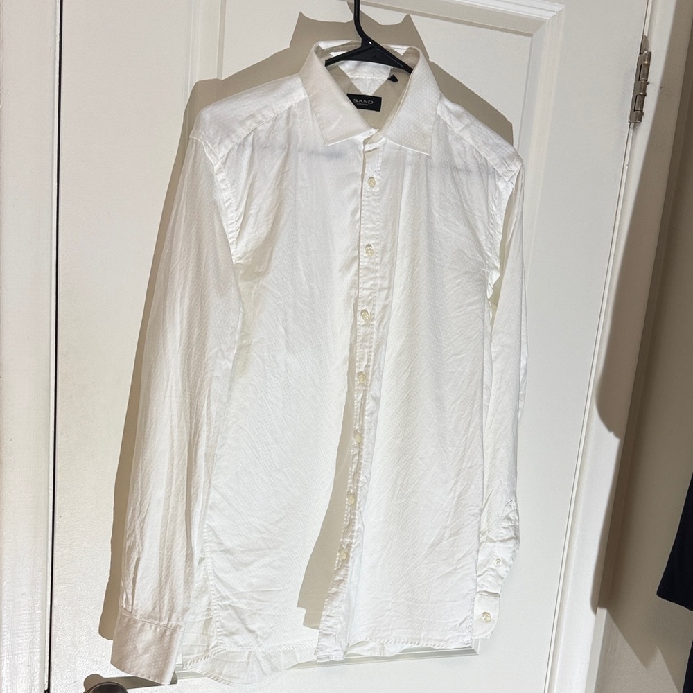 Sand Copenhagen Crisp White Dress Shirt